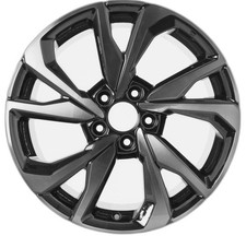 Llanta de repuesto negra mecanizada nueva Honda Civic 2017-2021 sedán 18"