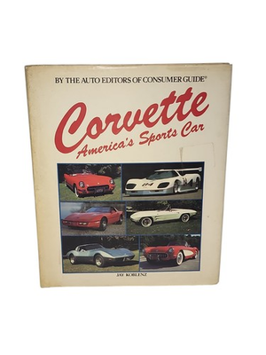 #ad #ad Corvette Americas Sports Car by Jay Koblenz 1984 Hardcover Book Automotive $7.89