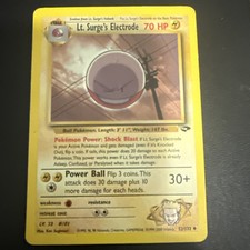 Lt. Surge's Electrode 52/132 Gym Challenge Regular on eBay