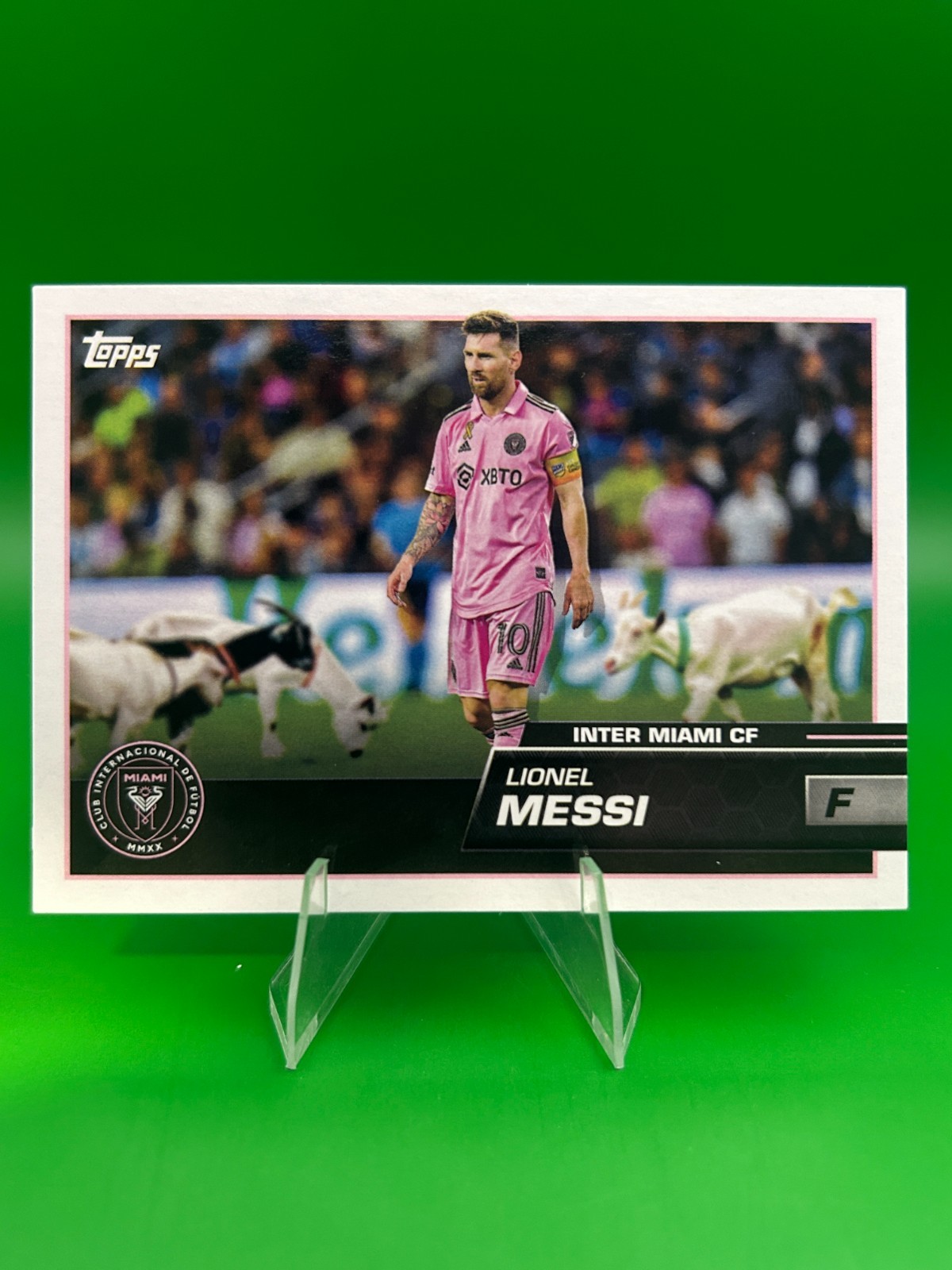 2023 Topps MLS Lionel Messi #201 GOAT variation!!