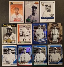 Lot of 11 Different JAMES COOL PAPA BELL Baseball Cards HOF 1983-2024 BB8358