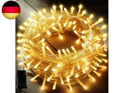 Lichterkette 200 Leds 22 Meter mit EU-Stecker von DC 31V