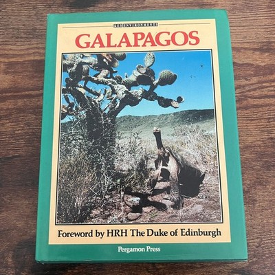 Galapagos Foreword by The Duke of Edinburgh 1984 1st Edition Hardcover Wildlife