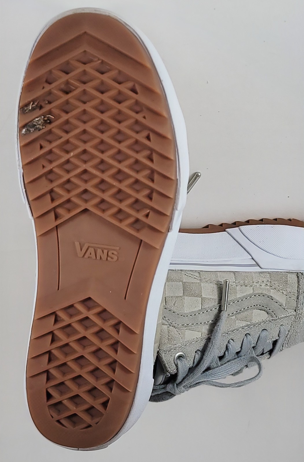 Vans Knu Skool Stack Women’s Gray Platform Chunky… - image 4