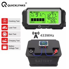 QUICKLYNKS BM5-D 12V Car Battery Tester Monitor Head Up Display Health Analyzer