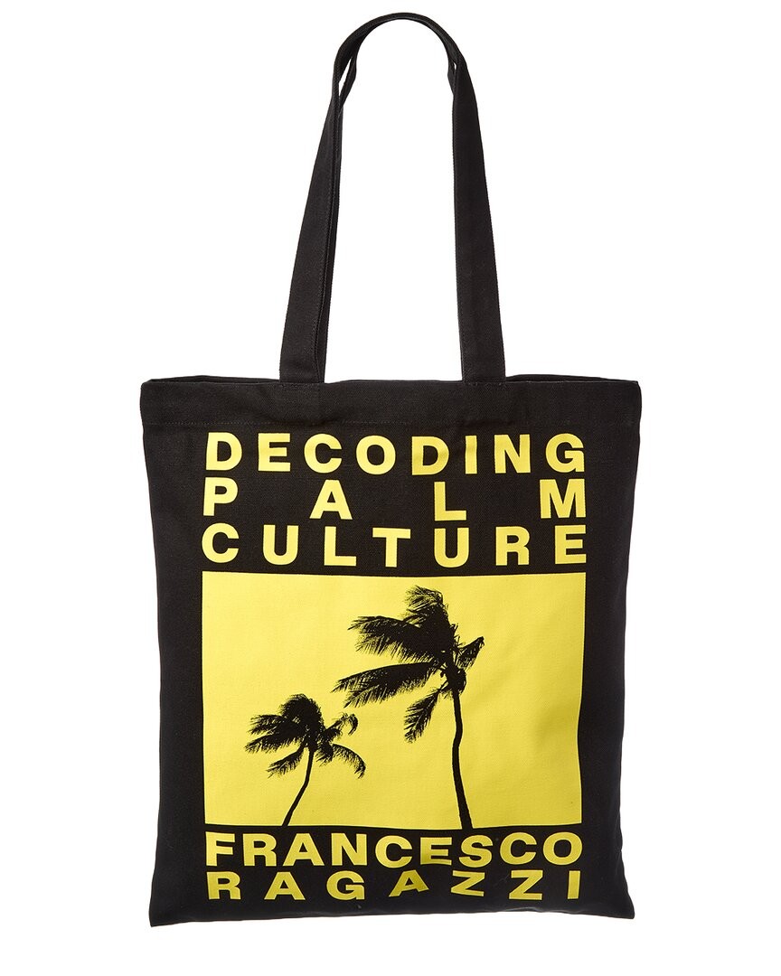 Palm Angels Decoding Palm Culture Canvas Teo Womens Black 4890₽