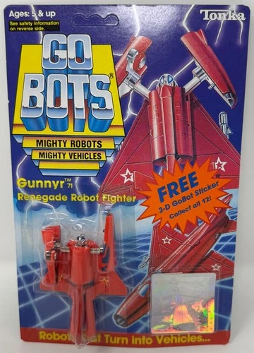 Tonka GoBots Gunnyr 71 Renegade Robot Fighter 1985 action figure