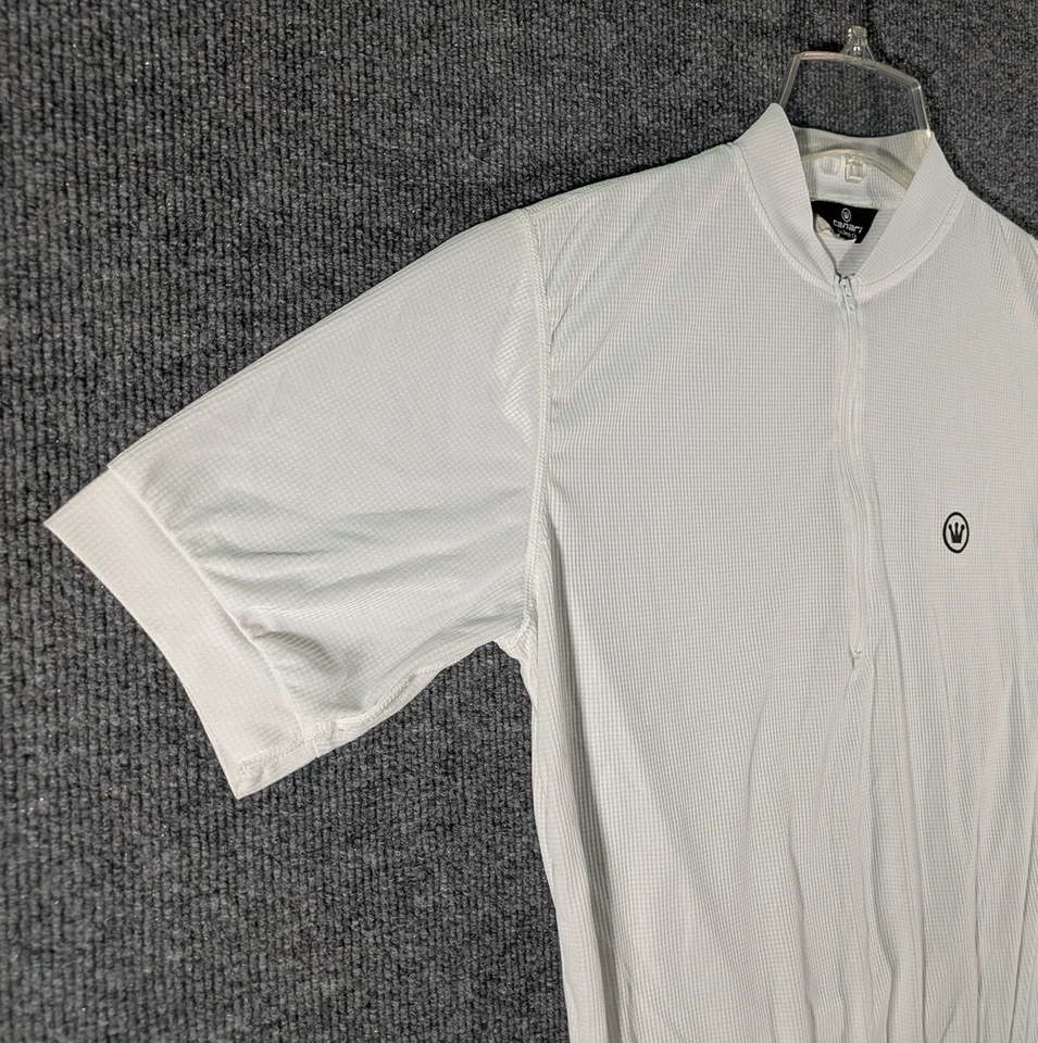 Camiseta deportiva de ciclismo Canari Cyclewear bolsas traseras blancas - mediana para hombre Foto 2 de 4