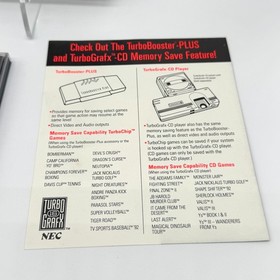 Ballistix TurboGrafx 16 Complete CIB Styrofoam & Box NEC Cartridge 1992