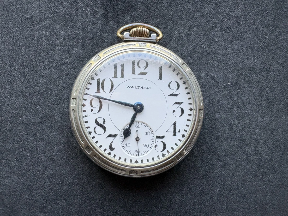 Waltham Mechanical (Manual) Pocket Watch Pocket Watches with