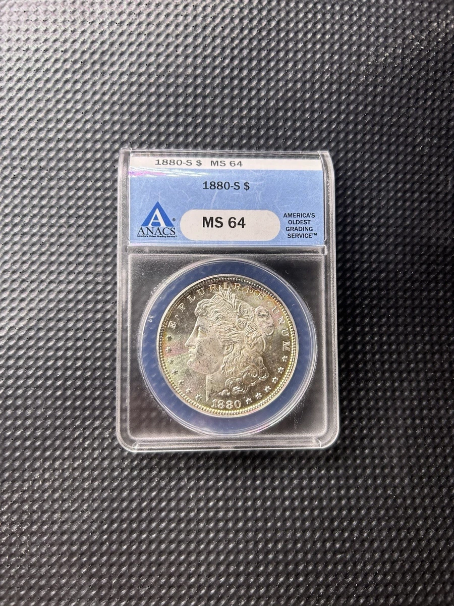 MS 64 Graded 1880 Year Morgan US Dollars (1878-1921) for sale | eBay