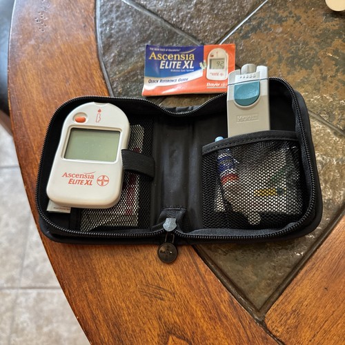 Elite XL glucometer With Case