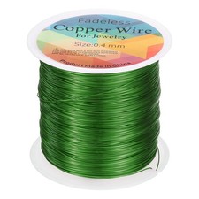 wire 328ft 26 Gauge Copper Craft Wrapping Wire, Green