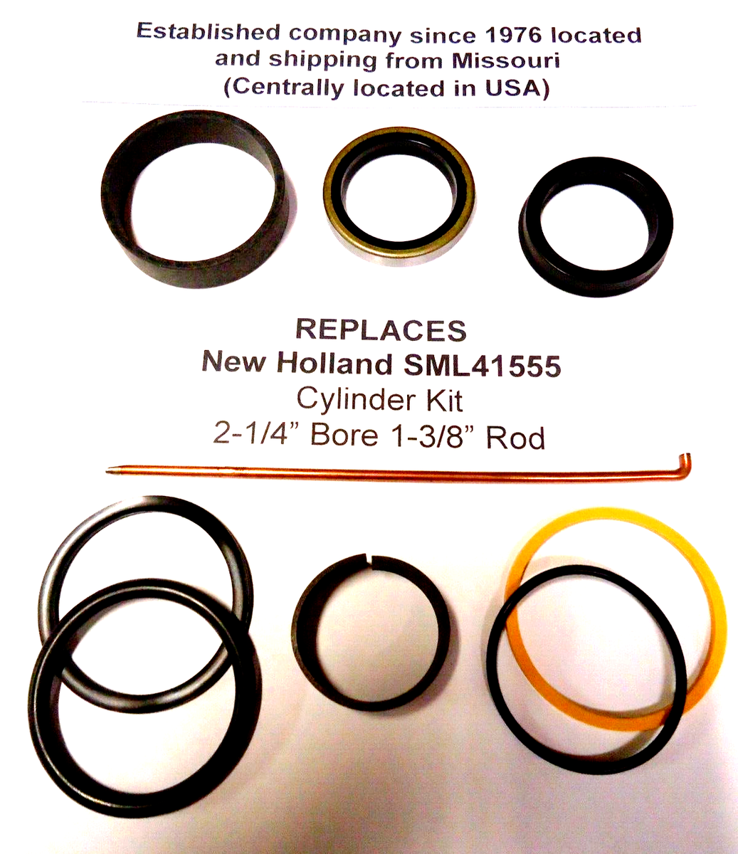 SML41555 replacement Seal Kit fits some New Holland loaders (See