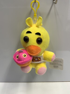 Five Nights At Freddys Chica Schlüsselanhänger Plüschtier 18 cm Horror
