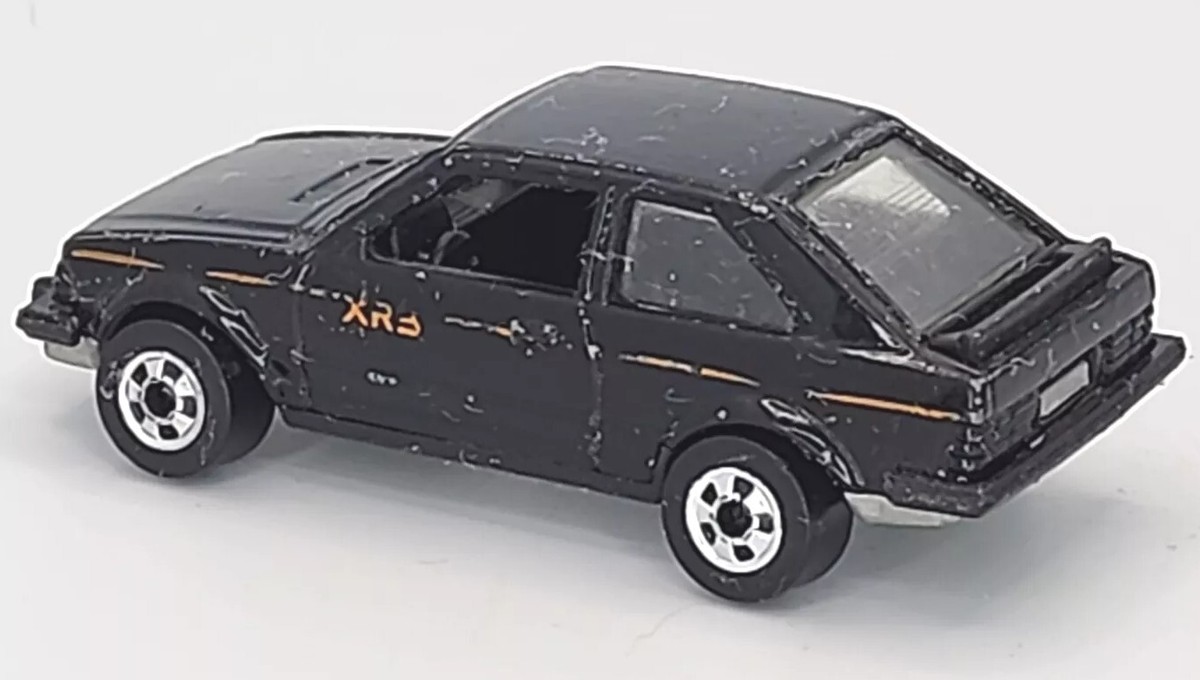 Vintage 1982 Hot Wheels Ford XR3 Escort Black Diecast PB32 | eBay