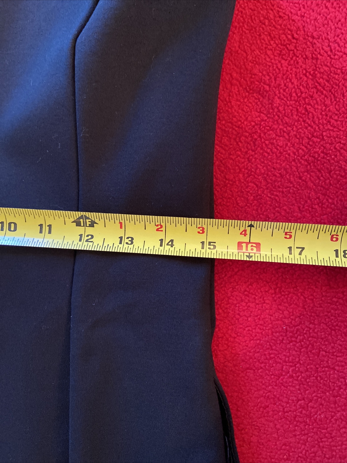 BLACK BASIC merona Thick Black stretch rayon dres… - image 7