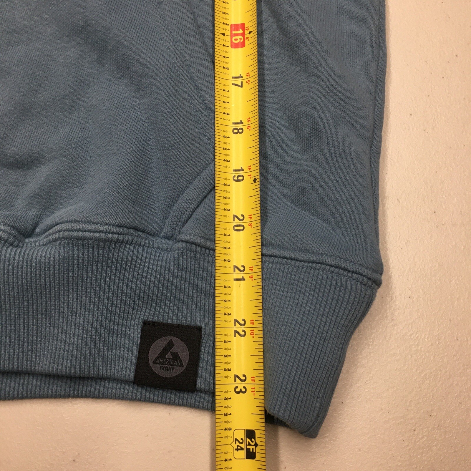 American Giant Terry Hoodie Sweatshirt Womans XS - image 6