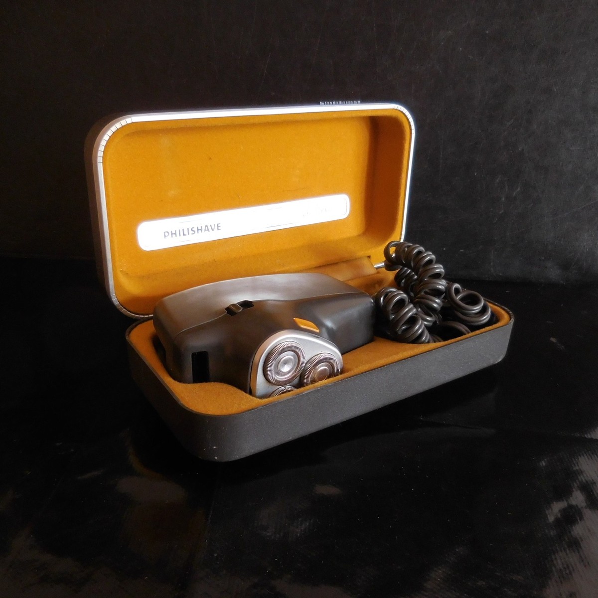 PHILTRE PHILIAセット Coffret rasoir électrique PHILISHAVE PHILIPS MADE IN HOLLAND