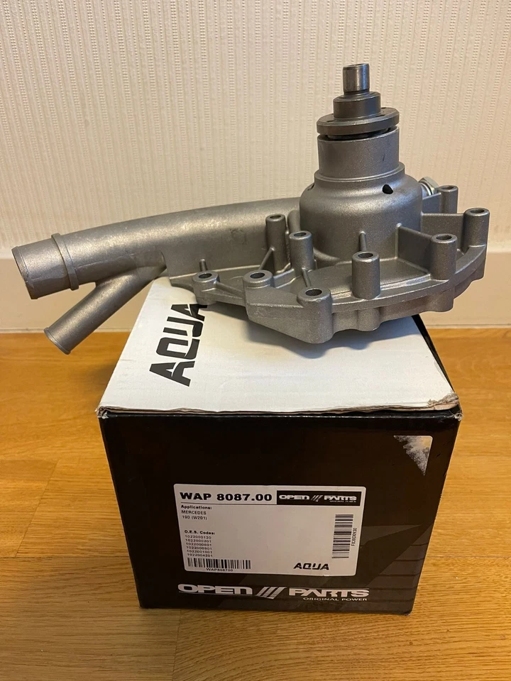 Open Parts Water Pump Fits Mercedes-Benz 190 (W201)  M102  2.0/2.0E - Image 4 of 4