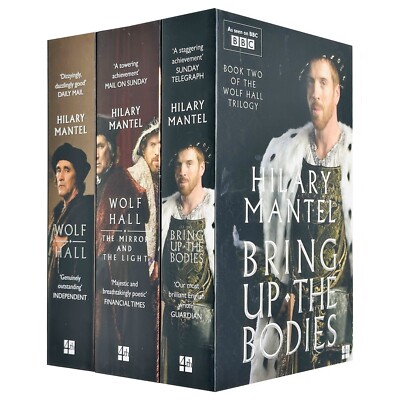Wolf Hall Trilogy Books Collection Set by Hilary Mantel Mirror and the  Light