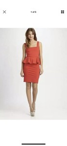 alice and olivia red dress