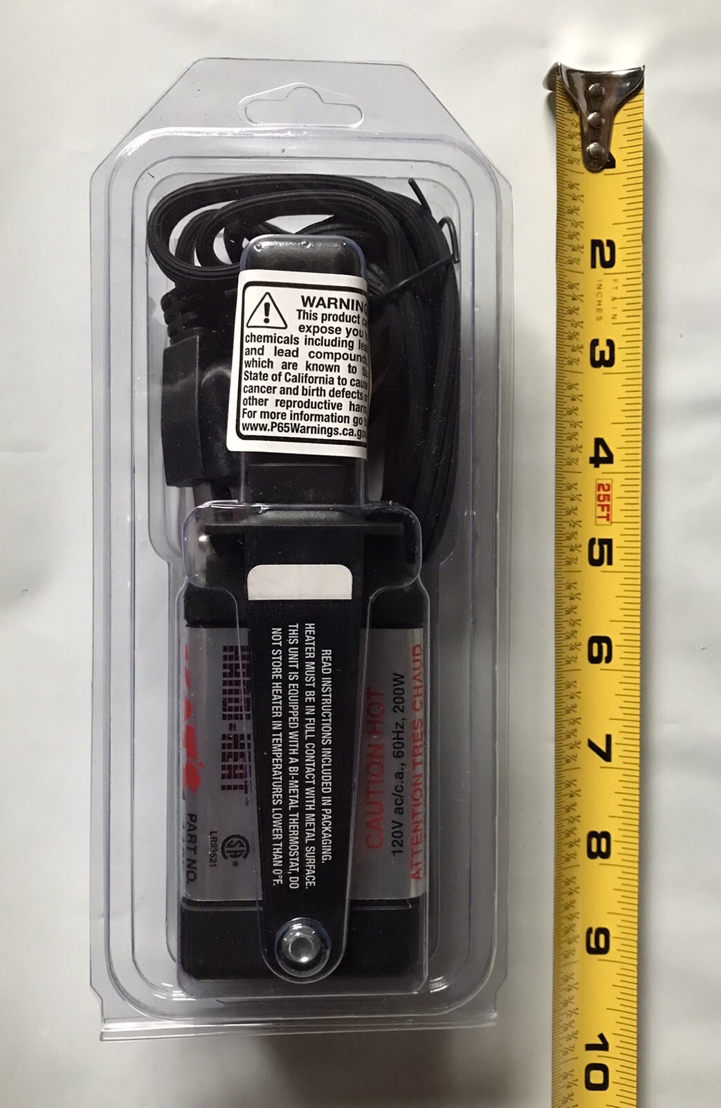 Kats 1155 magnetic diesel fuel tank heater 200 watt engine block warmer
