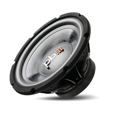 Powerbass PS-10 Stamped Steel Basket 10'' 225W-RMS 450W-MAX Single 4-Ohm Woofer