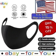 Reusable Face Mask Washable Breathable Unisex Handmade Cloth Cover Men Women USA