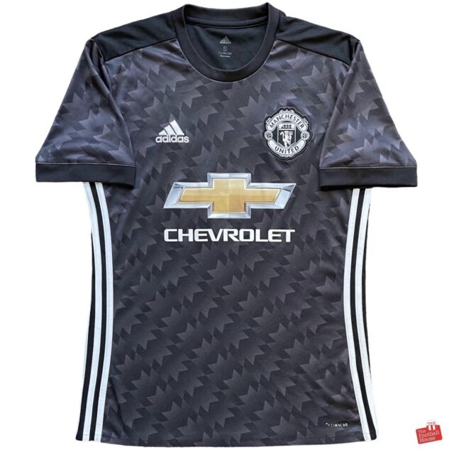Authentic Adidas Manchester United 2017/18 Away Jersey. Size S Great Cond.