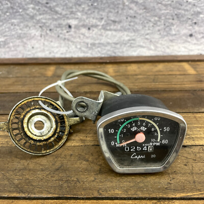 VIntage Capri Speedometer PARTS 26 in Sprite Bike Inch V Bicycle Bike  60 MPH