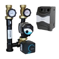 Pumpengruppe DN32 Mit 3 Wege Mischer Heizkreisset Heizkreis Pumpenstation Wilo