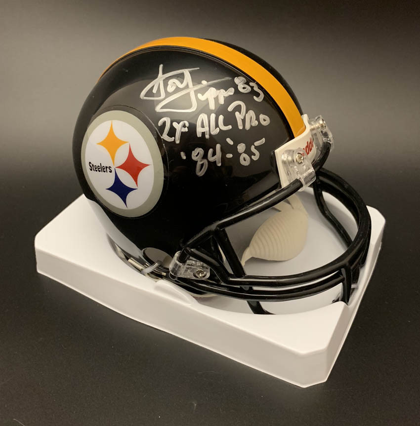 Louis Lipps Autographed Signed Pittsburgh Steelers Pittsburg Steelers Mini Helmet + All Pro PSA/DNA 