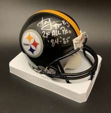 Louis Lipps SIGNED Pittsburg Steelers Mini Helmet + All Pro PSA/DNA AUTOGRAPHED