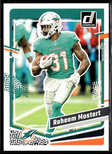 2023 Donruss #189 Raheem Mostert Miami Dolphins - 第 1/2 張圖片