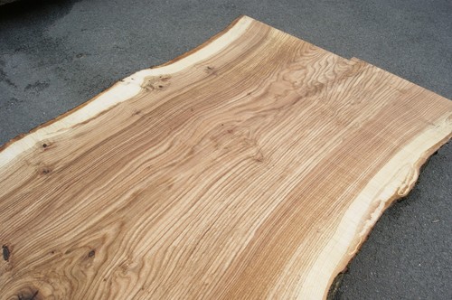 Roteiche 17 Brett Bohle Massivholz Rustikal 8x107/122x250 cm - Bild 8 von 12