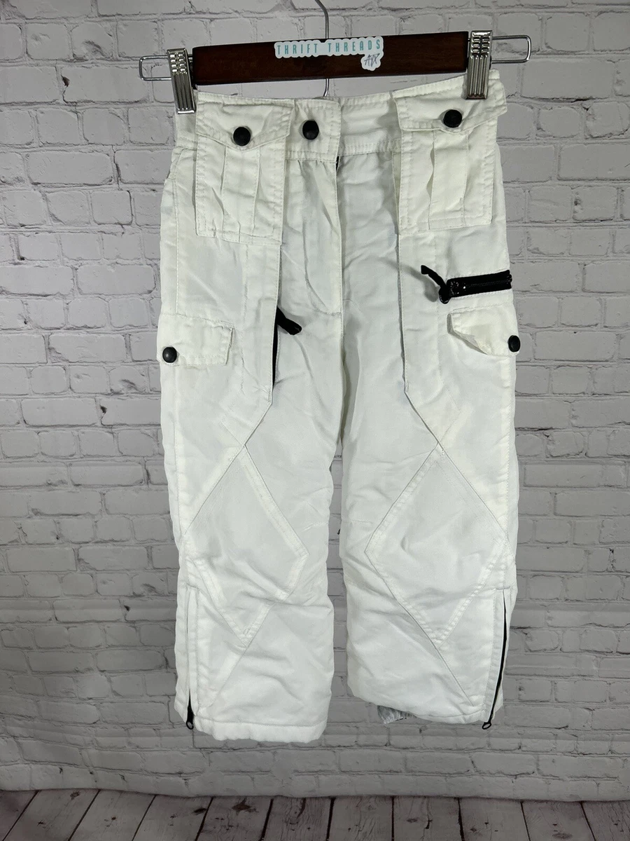 Iceburg Outerwear White Snow Pants Snowboard Ski Size Youth Girls