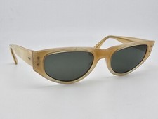 Ray-Ban B L Playtime White Pearl Frame G-15 Grey Lens Cat Eye Sunglasses 48mm