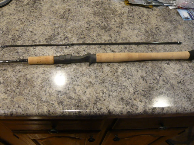 Rainshadow MED 8 a 12 3/8 a 3/4 8'6" varilla de fundición cabeza de acero Foto 4 de 4