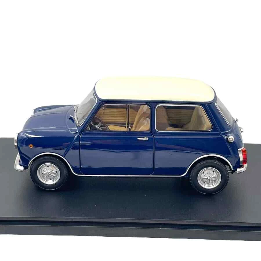 Modellino Auto Mitica 1/18 Mini Cooper MK2 1968 Blue - Immagine 3 di 4