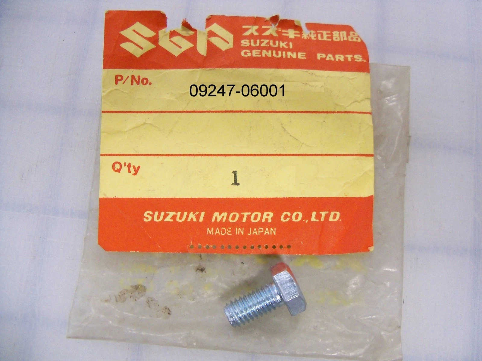 OIL LEVEL PLUG | TC305; 6SCREW, L=12(0.47)