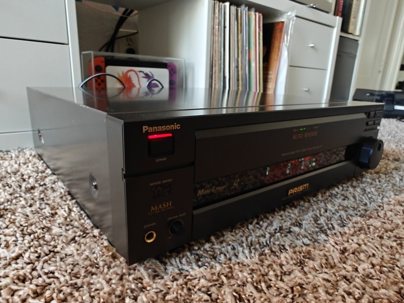 PANASONIC PRISM MULTI LASER DISC LD PLAYER LX-1000U Laserdisc **TESTED--WORKS**
