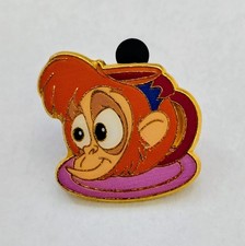 Disney Parks Collectible Trading Pin Abu From Aladdin Cup And Saucer Shanghai 