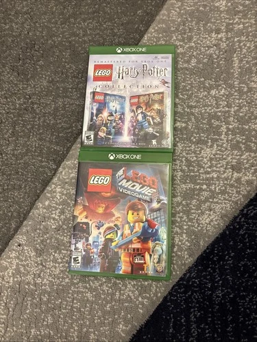 LEGO Harry Potter Collection And The Lego Movie Lot Of 2- Microsoft Xbox One
