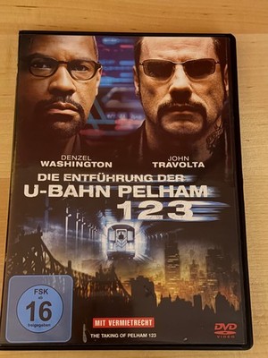 DVD - DIE ENTFÜHRUNG DER U-BAHN PELHAM 123 - SEHR GUT ERHALTEN