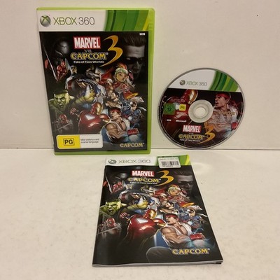 Marvel vs Capcom 3 Fate of Two Worlds Xbox 360 PAL - VGC - Free Post