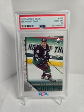 2005-06 Upper Deck Ryan Getzlaf Young Guns (RC) #452 PSA 10