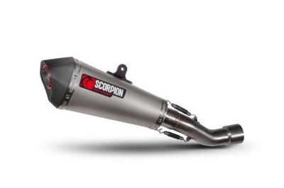 Scorpion Exhaust Serket Taper Slip-on Titanium Ducati Monster 821 2017-2020
