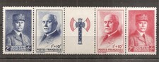 571A (1943) Bande Au profit du Secours National N** (cote 18e) (8926)