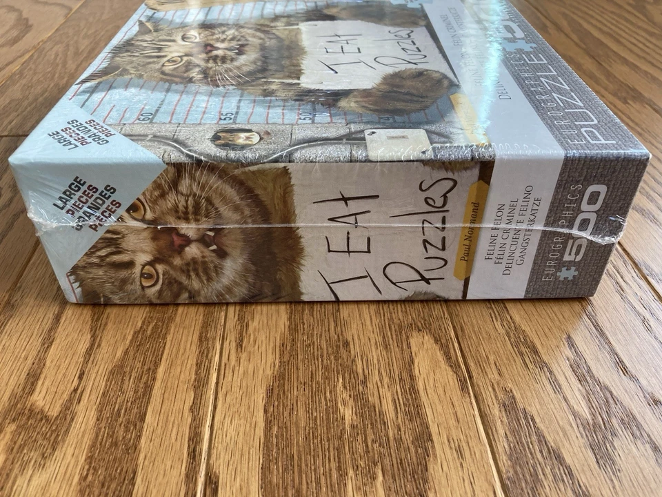 Eurographics Feline Felon 500 Piece Jigsaw Puzzle Cats Paul Normand Brand New - Image 3 of 4